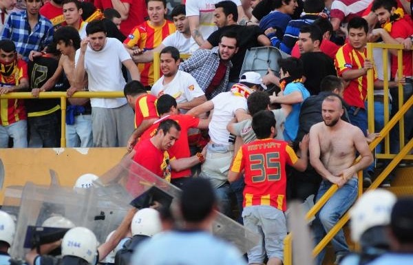 'Göztepe - Tavşanlı maçı olaylar