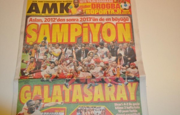 'Şampiyonluk manşetleri