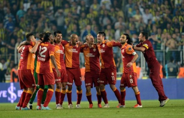 'Galatasaray'ın şampiyonluk kutlaması!