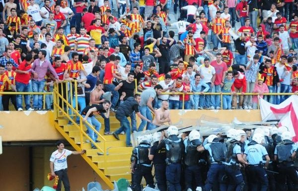 Göztepe - Tavşanlı maçı olaylar