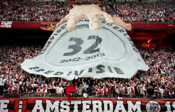 Ajax'ın şampiyonluk kutlamaları