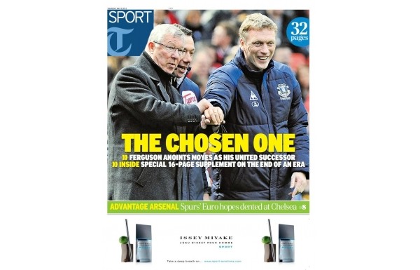 'İngiliz basınında Alex Ferguson manşetleri