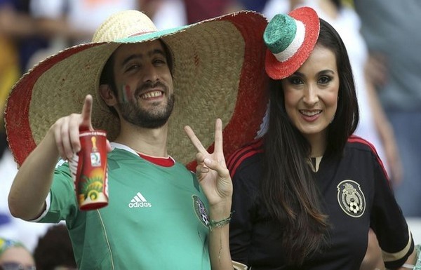 'Konfederasyon Kupası'nda taraftar anları