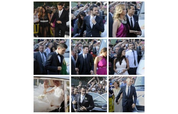 'Xavi'nin düğünü yıldızlar geçidine döndü