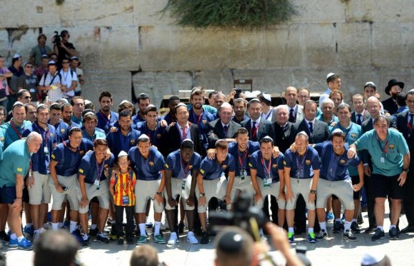 'Barcelona Kudüs'te