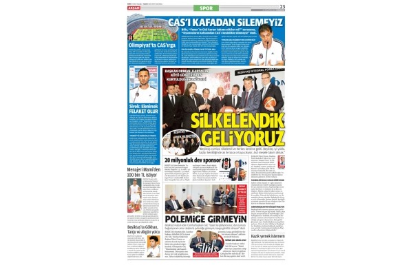 Manşetlerde ne var?