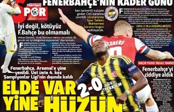 'Fenerbahçe'ye yine hüsran