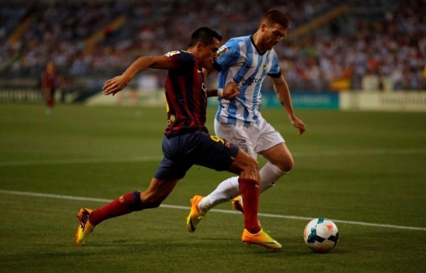 'Malaga 0-1 Barcelona