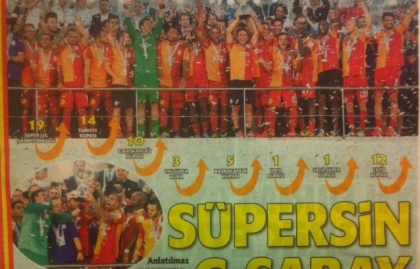 'İşte Süper Kupa manşetleri