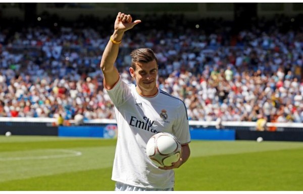 'Bale imzayı attı, Bernabeu'ya çıktı