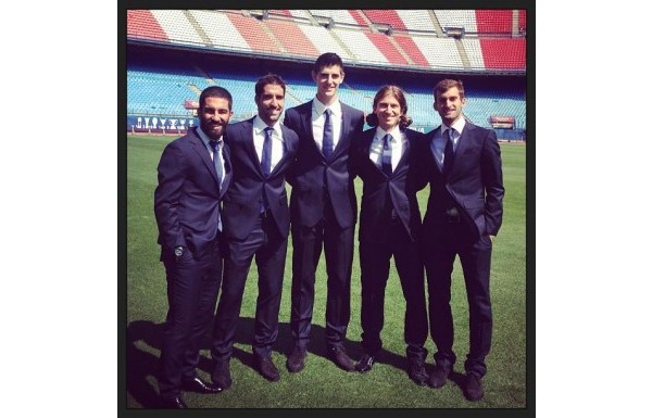 ARDA TURAN - RAUL GARCIA - COURTOIS - FILIPE LUIS