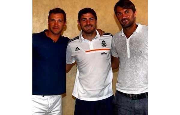 SHEVCHENKO - CASILLAS - MALDINI