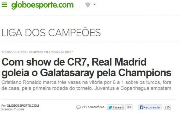 12-Globo Esporte (Brezilya)
