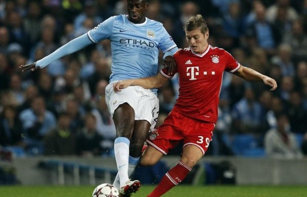 19-Yaya Toure (Manchester City)
