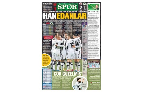 '26 Kasım - Gazete manşetleri