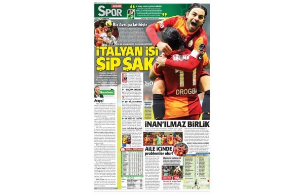 '7 Aralık - Gazete Manşetleri