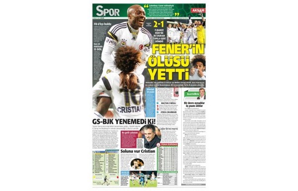 'Lider manşetleri salladı