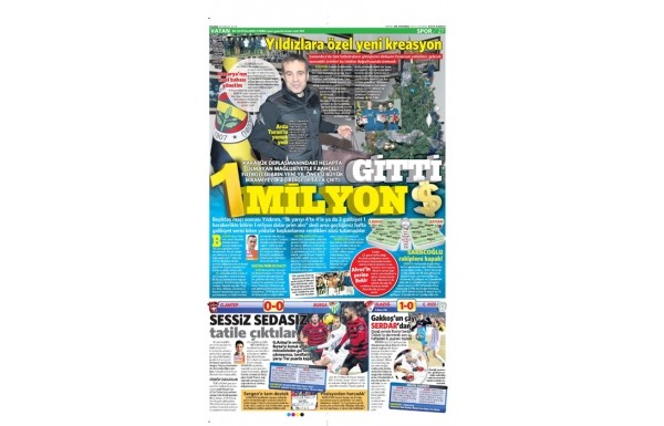 'Gazete manşetleri (29 Aralık Pazar)