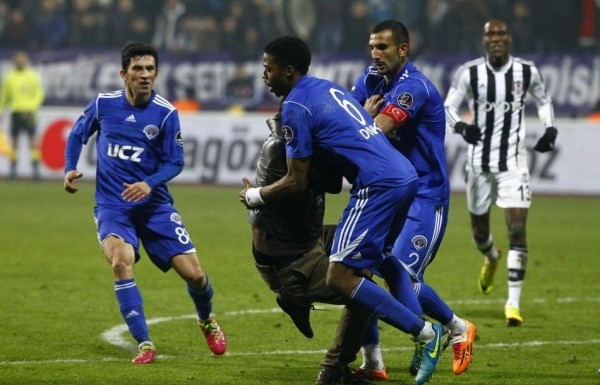 'Beşiktaş maçında olaylar!