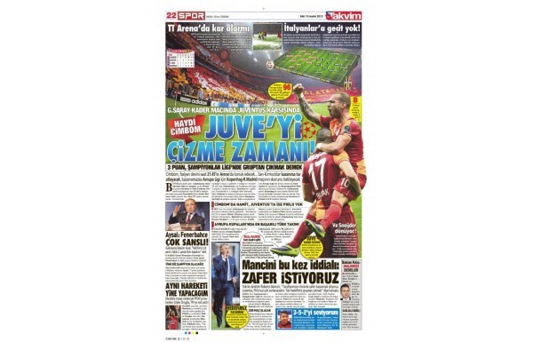 '10 Aralık - Gazete Manşetleri