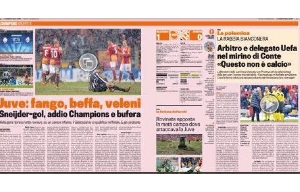 La Gazetta Dello Sport (Conte : Futbl bu değil)