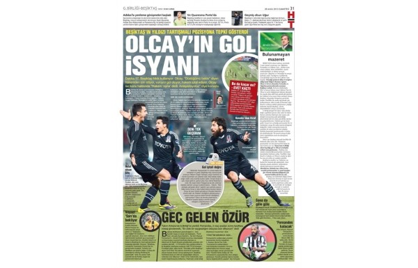 28 Aralık 2013 manşetleri