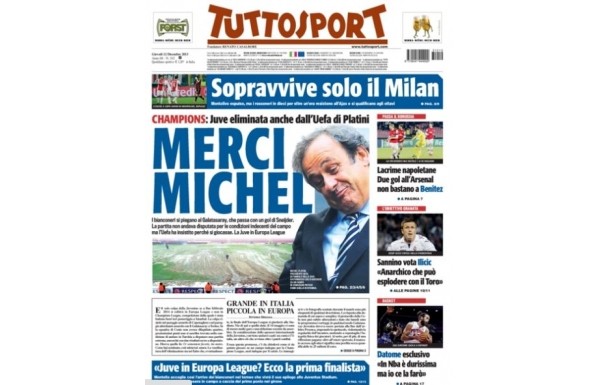 Tuttosport (Teşekkürler Michel)