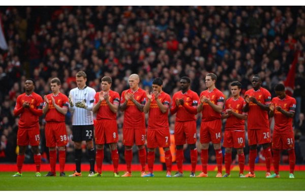 'Liverpool-Arsenal maçından kareler