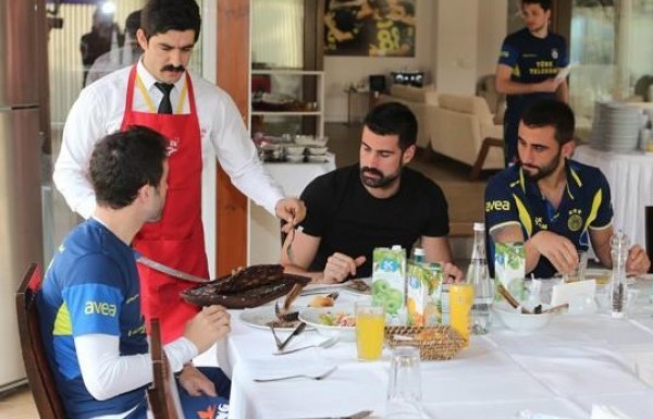 'Fenerbahçe'de ızgara keyfi