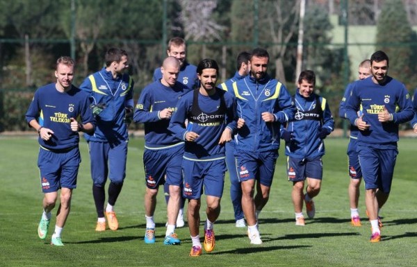 'F.Bahçe neşeli çalıştı