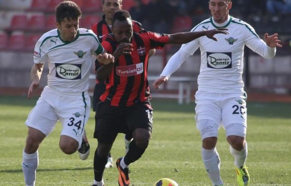 'Gaziantepspor 1 - Akhisar Belediyespor 1