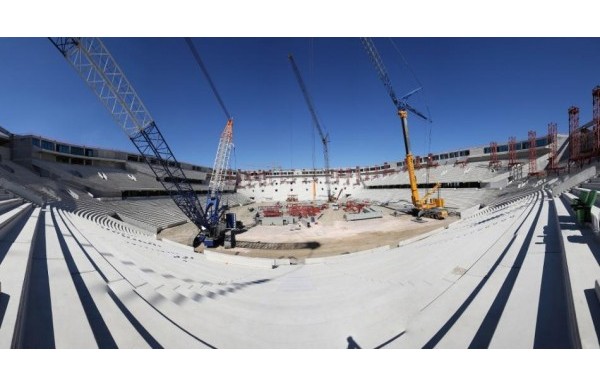 'Timsah Arena'da bir ilk!..