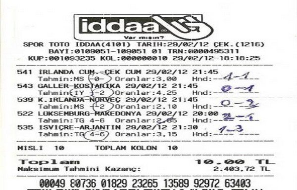 'Tek golden 127 bin lira!