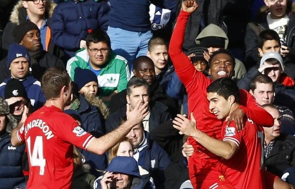 'West Bromwich 1-1 Liverpool
