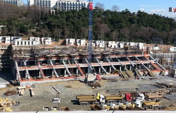 'Vodafone Arena inşaatında son durum