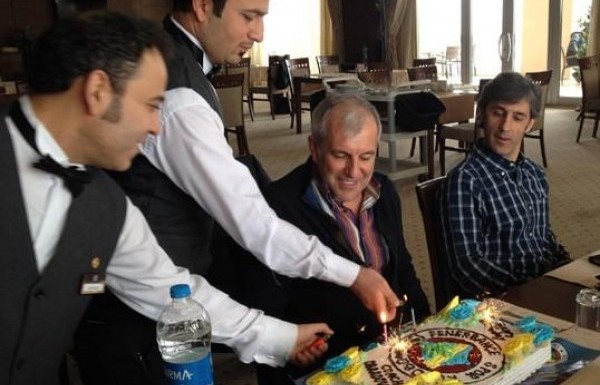 'Obradovic'e sürpriz kutlama!