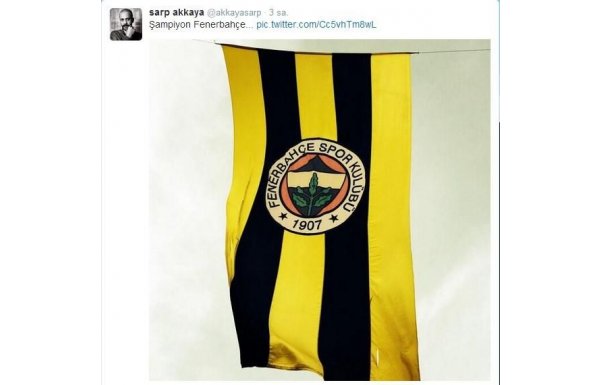 Ünlülerden şampiyonluk mesajları