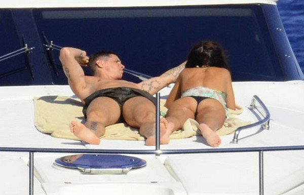 'Chelsea'li yıldızın tatil keyfi