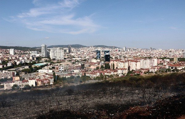 Rüştü Reçberin villası yanıyordu!