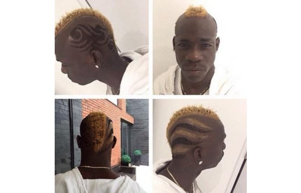 Balotelli yine sahnede! Yeni saç modeli...