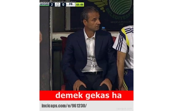 Gekas attı, capsler çıldırdı