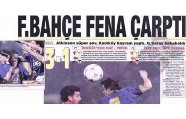 Fenerbahçe-Galatasaray: 3-1