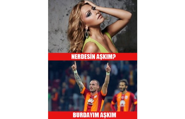 Galatasaray - Fenerbahçe maçı caps'leri