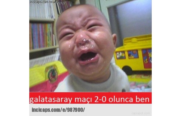 'G.Saray 4 gol yedi capsler coştu