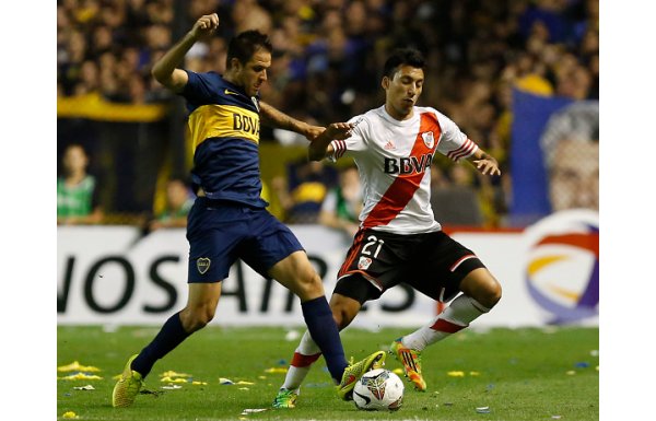 Boca Juniors - River Plate maçında tribünler