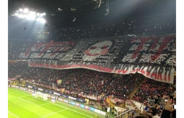 Inter - Milan maçında tribünler