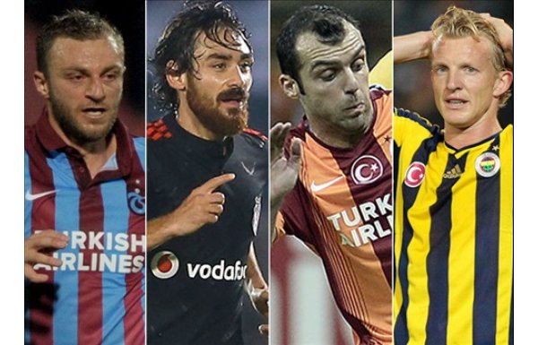 Sözleşmesi bitecek olan Süper Lig oyuncuları