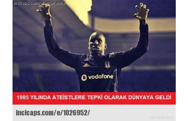 Demba Ba capsleri sosyal medyayı salladı