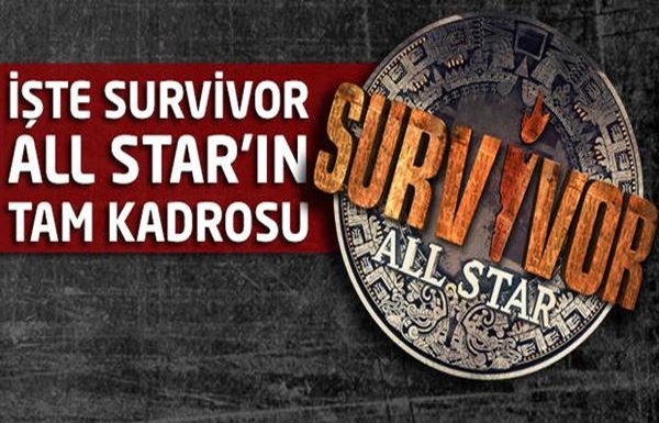 Survivor All Starın Tam Kadrosu Belli Oldu!