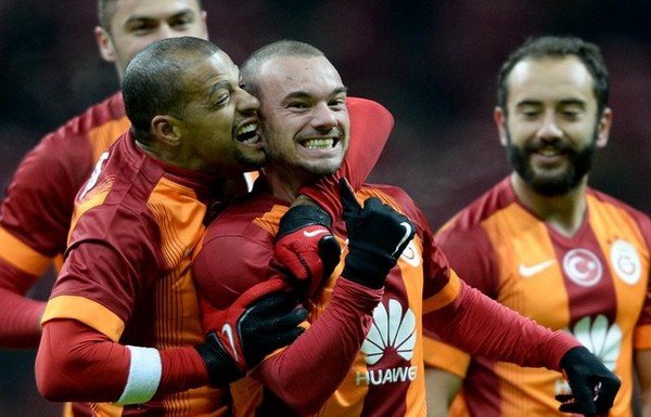 'Melo'dan ilginç gol sevinci